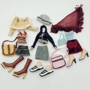 Bratz Makin The Grade, Sport N Style, Last Dance Fashion Packs Clothes Outfits